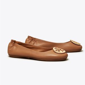 NWOB Tory Burch Minnie Travel Ballet Flat
